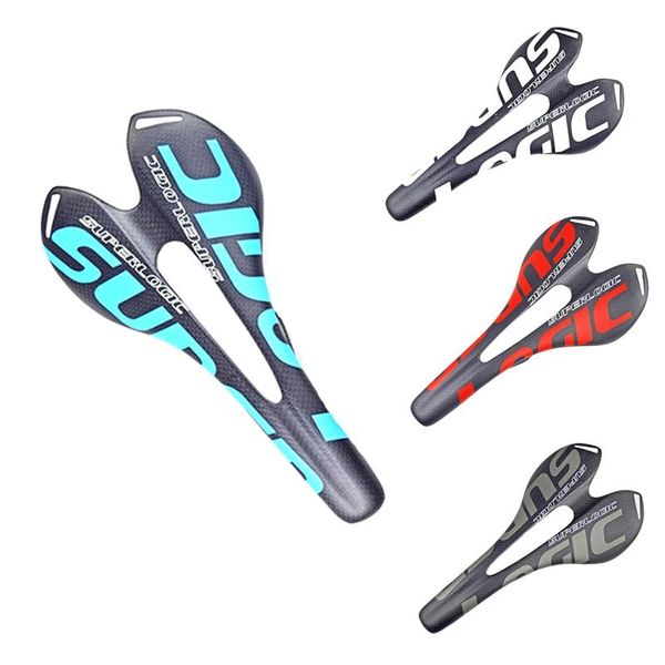 

bike saddles superlogic 3k full carbon fiber bicycle saddle road mtb seat matte cushion cycling parts