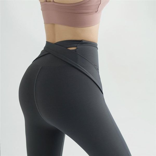 

yoga outfit whouare sport leggings women activewear finess running high waist pants quick dry breathable training
