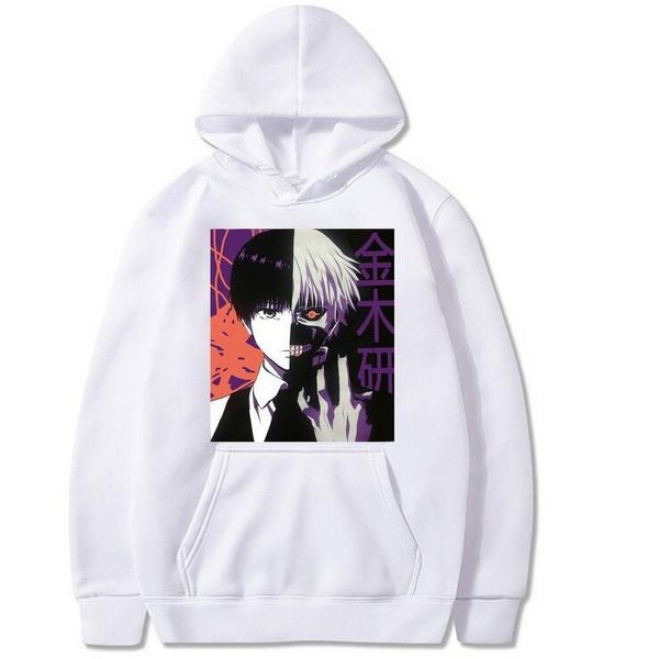 

men's hoodies & sweatshirts tokyo ghoul men/women fashion cotton hip hop style clothes harajuku sweatshirt, Black