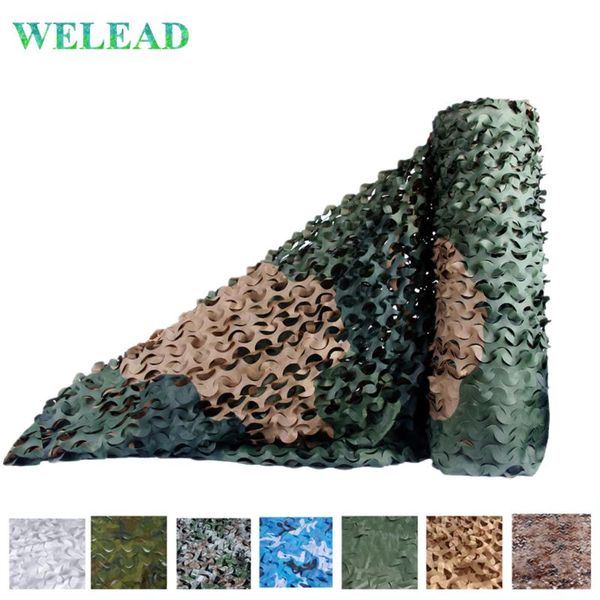 

1.5mx9m simple scrim camouflage nets for hunting awning car beach pergola sun shelter army camo netting tarp tents and shelters