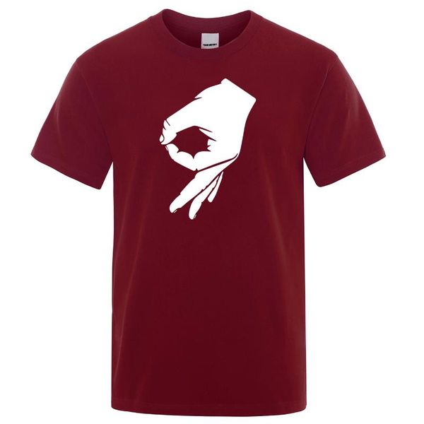 

men's t-shirts okay hand sign t-shirt finger ok men fashion tshirt hipster short sleeve mens t shirt 2021 summer cotton brand tee, White;black