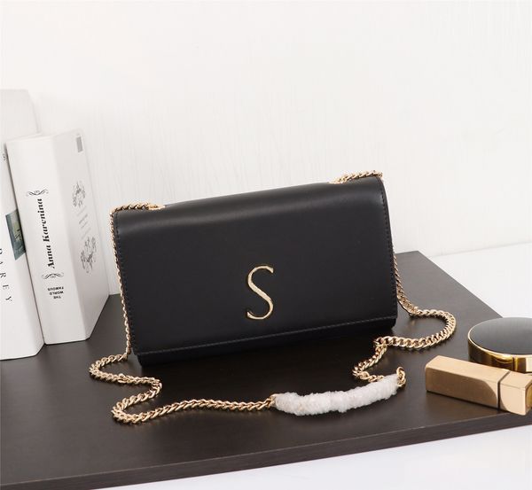 

crossbody bag designer purse luxury shoulder bags gold chain genuine leather high-quality fashion brand different colors with original box s