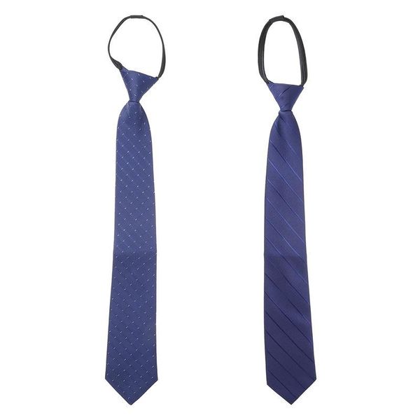 

bow ties 2pcs zipper neck men business style men's suits decor, Black;gray