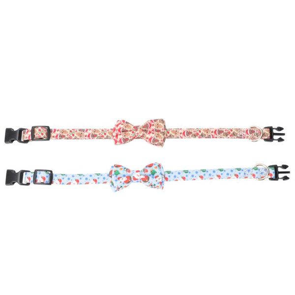

cat collars & leads 2pcs adjustable bow tie fashion pet decor accessories