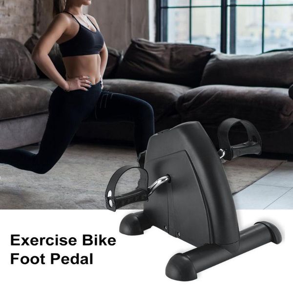 

outdoor fitness equipment multiple functions mini cycle bike foot pedal portable lightweight arm leg recovery exerciser machine
