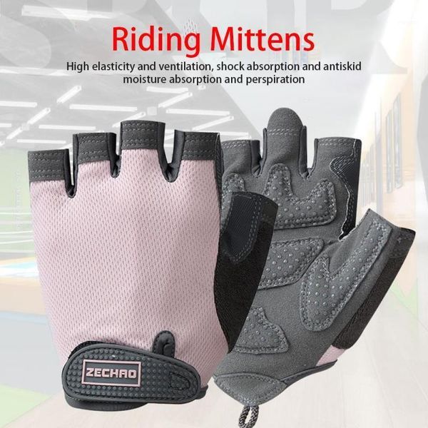 

cycling gloves 2021 breathable anti- sports half-finger mtb bike bicycle glove accessories1, Black
