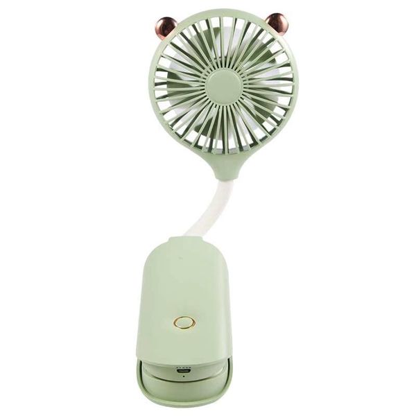 

electric fans small personal usb desk fan clip on,portable mini for stroller, gifts women mom wife,green.
