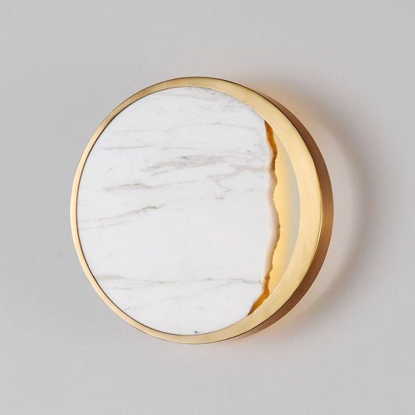 

wall lamp light luxury post-modern personality creative marble aisle corridor bedroom bedside