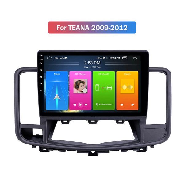 

quality car dvd player with mic input multimedia stereo truck radio bus for nissan teana 2009-2012