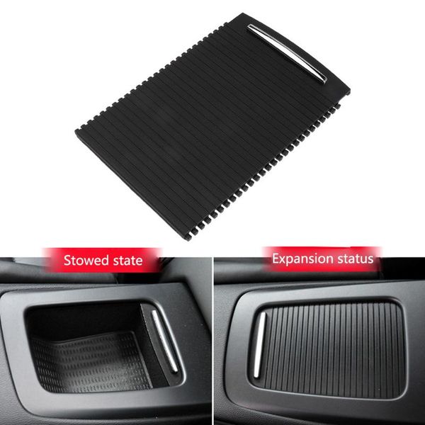 

car organizer front rear interior center console drink water cup holder cover roller blind curtain for e92 e93 3 series m3 2005-2012