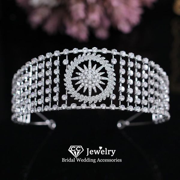 

hair clips & barrettes tiaras and crowns wedding accessories for women engagement jewelry bridal hairwear prom diadems crown, Golden;silver
