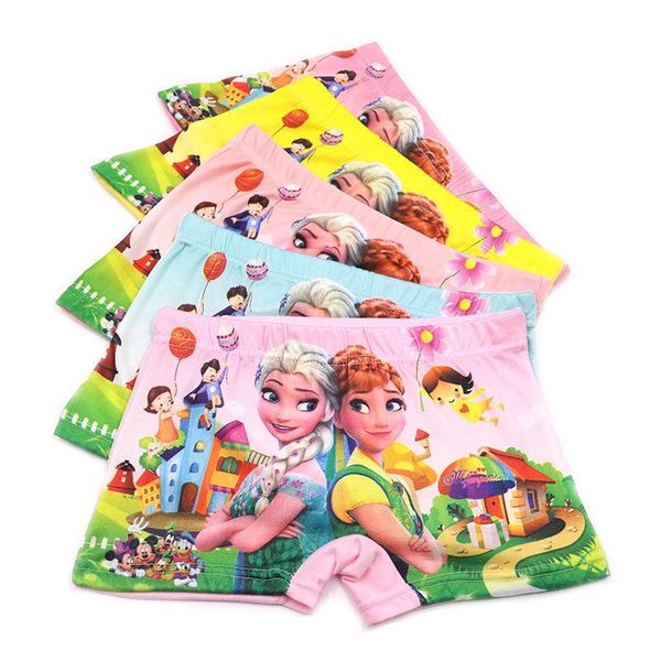 

panties 5pcs/lot fashion kids girls' briefs female child underwear lovely cartoon children clothing wholesale 2-8yrs, Camo