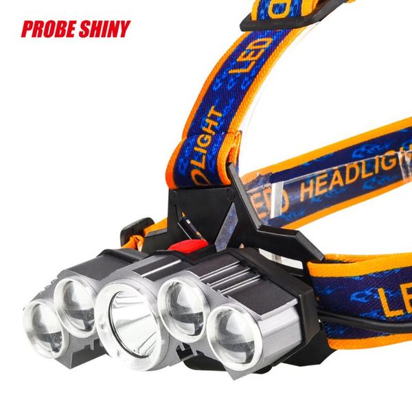 

super-bright 9000lm t6 led headlamp headlight torch rechargeable bike lights
