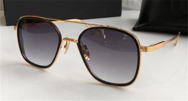 

fashion design sunglasses system one square titanium frame simple and versatile style uv400 lens protection eyewear, White;black