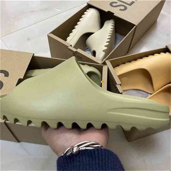 

yeesy slide foam slippers bone black green summer fashion sports white khaki men women indoor outdoor sandal basketball shoes football sneak