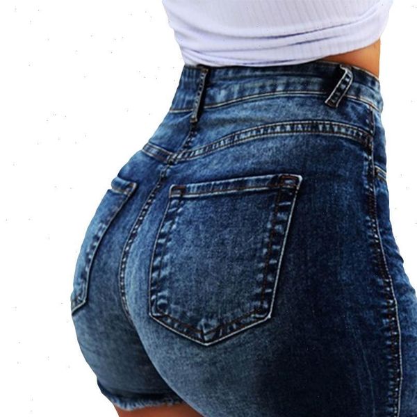 

summer womens short high waist denim shorts fringe frayed ripped jeans, White;black