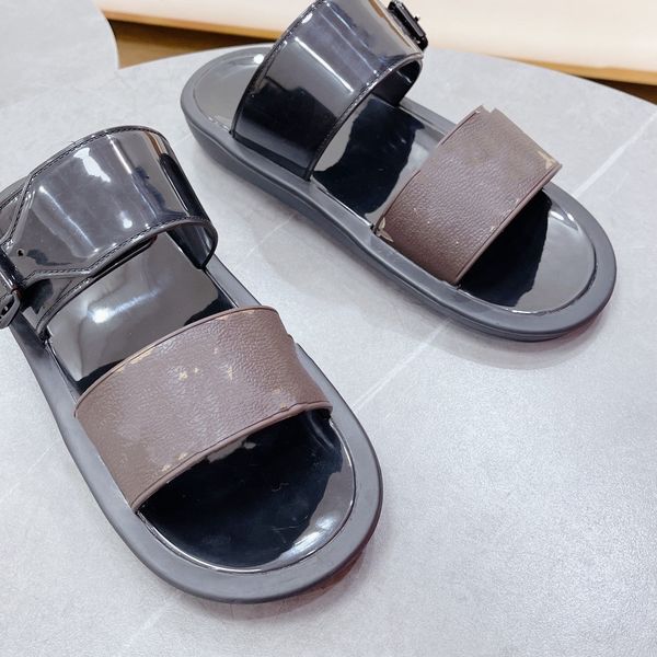 

slippers sandals men women desert sand earth brown bone white pure core enflame orange resin slide outdoor slipper 0209, Black