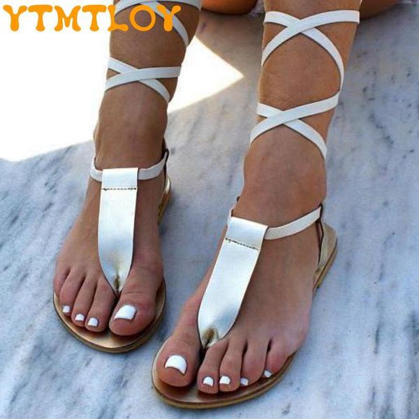 

gladiator women flat sandals ladies clip toe cross strap thong shoes woman beach binding sandalen dames 2021, Black