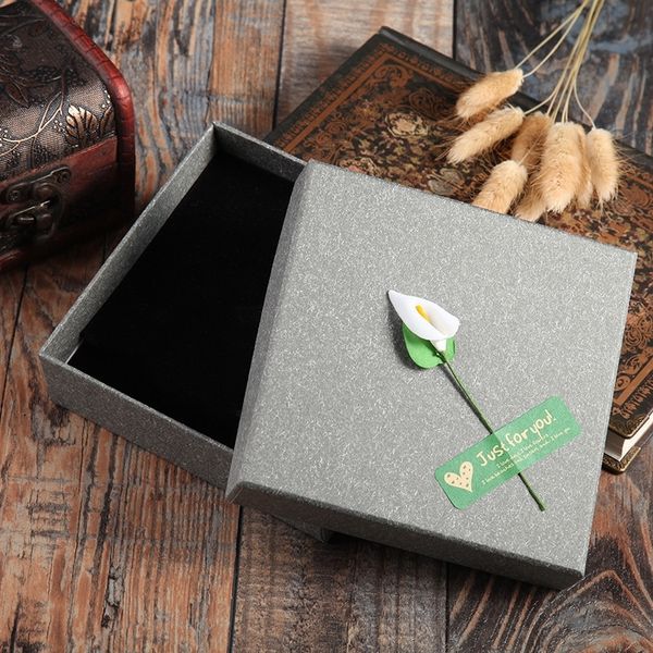 

BB1Z necklace bracelet jewelry packaging boxes jewelry boxes case pendant case packing earring pendant bracelet gift packing, Black;white