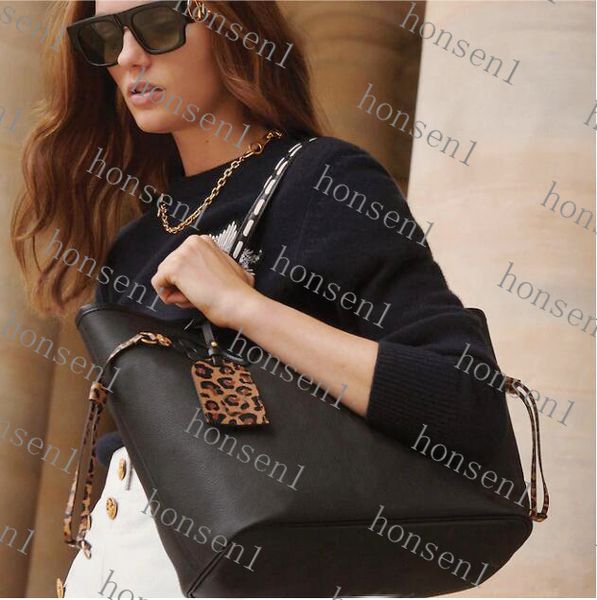 

classic m45856 women 2pcs totes composite bag purse leopard leather shoulder boston france lady handbags
