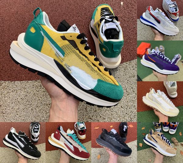 

sacais x vaporwaffle 3.0 pegasus ldv waffle mens womens running shoes daybreak dark iris sesame blue void black gum sail summit white nylon