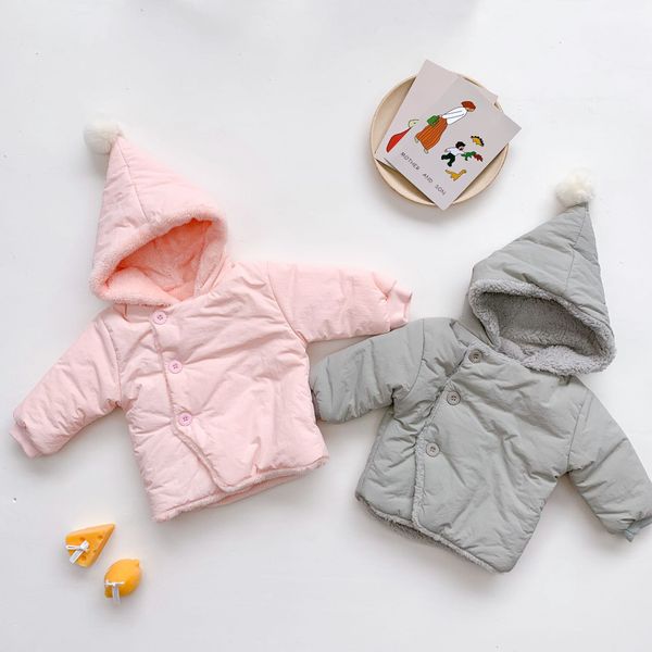 

newborn baby girl clothes cute hooded cotton-padded jacket outerwear for 1 2 year baby birthday clothing girls boys outfits coat, Camo