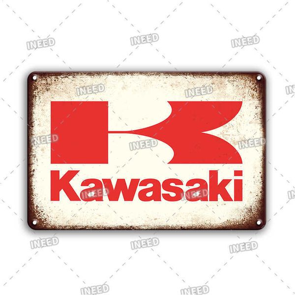 

personalized motorcycle garage decorative plaque metal sign motor brand vintage tin sign man cave living room collection decor