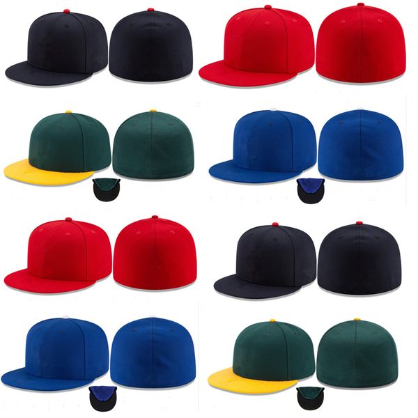 Novo verão clássico beisebol equipado chapéus esporte equipe futebol basquete boné mulheres homens pom moda top liso snapback bonés campo 2023 bola carta