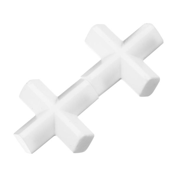 

spoons 2pcs magnetic stirrer mixer cross type stir bars white ptfe rod spin