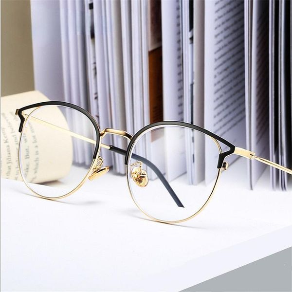 

sunglasses anti blue light glasses frame cat eye eyeglasses frames women computer protection eyewear optical spectacles myopia, White;black