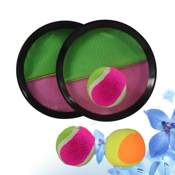 

pcs toss catch sticky sucker throw self-stick toys outdoor interaction game parent-child leisure sports accessories