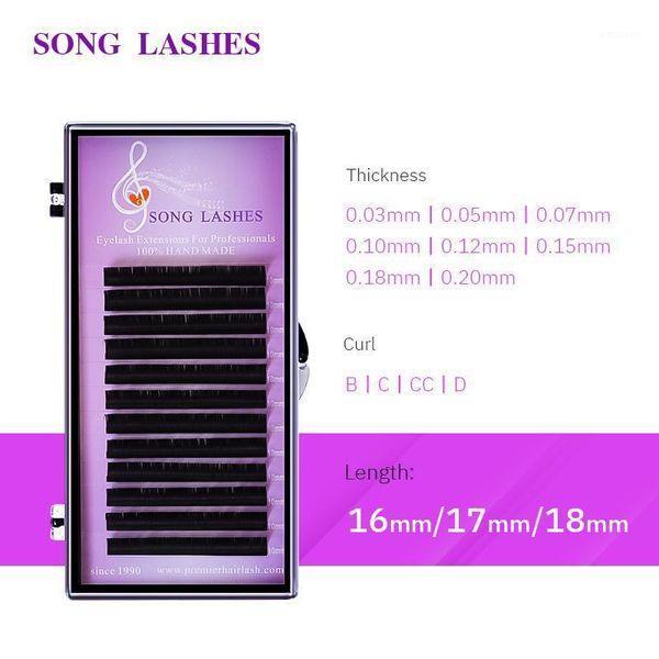 

lashes wholesale price eyelash extensions for salon soft thin tip ength 16.17.18.19.20 mm extension lash1