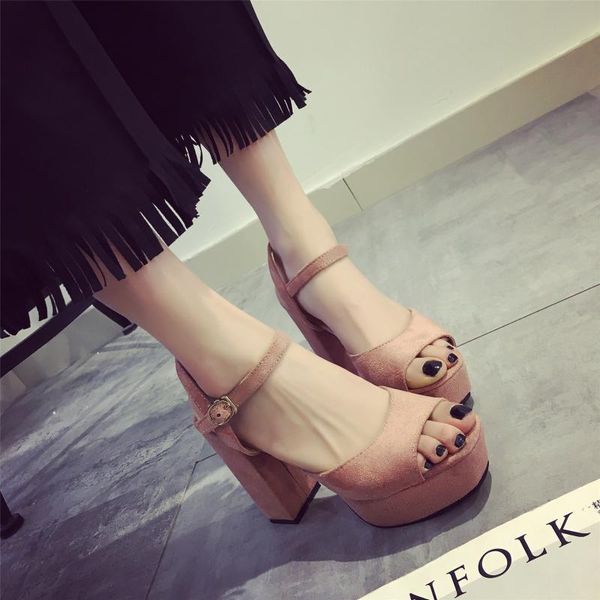 

dress shoes fashion leisure clear heels women sandals ankle strap front rear high summer solid casual 2021, Black