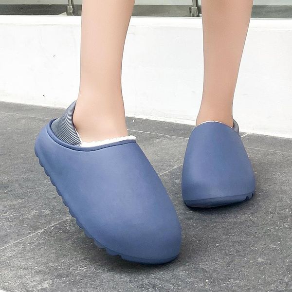 

slippers luxury shoes womem autumn for women 2021 women's plush with back home woman warm sneakers casual, Black