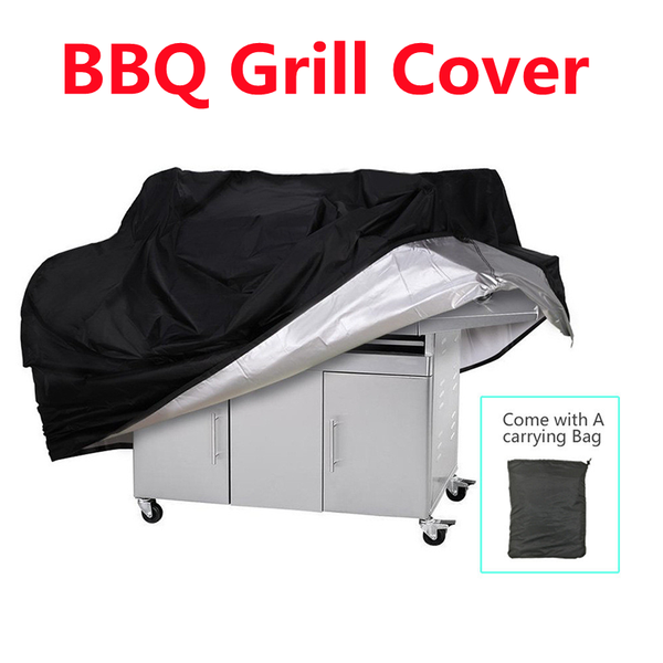 

tools & accessories waterproof bbq cover anti-dust outdoor heavy duty charbroil grill rain protective barbecue 7 sizes black