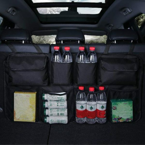 Auto Organizer Kofferraum Hinten Sitz Zurück Speicher Tasche Net Hohe Kapazität Hängen Aufräumen Innen Tasche Auto Zubehör SuppliesCar