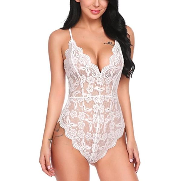 

bras sets fashion women lingerie babydoll mini bodysuit perspective siamese underwear temptation jumpsuit seta20, Red;black