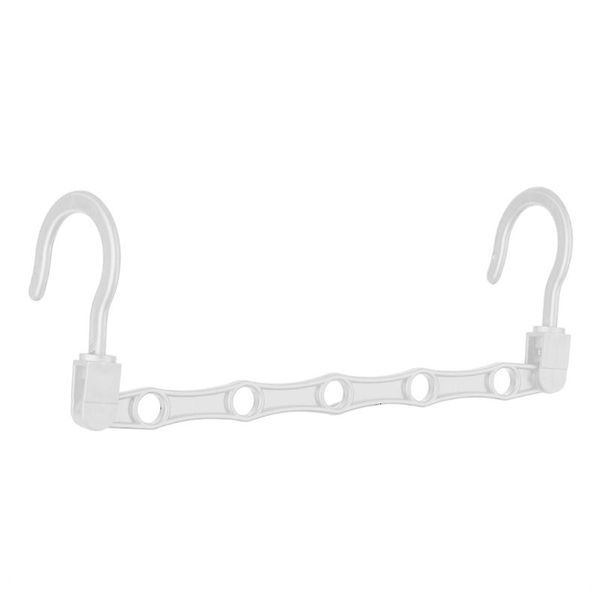 

hooks & rails space saving hangers folding rotatable closet clothes organizer 5 holes cascading scarf storage 85db