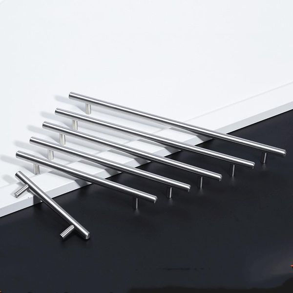 

handles & pulls 50mm-500mm stainless steel kitchen door cabinet t bar handle pull knob knobs furniture cupboard drawerhandle