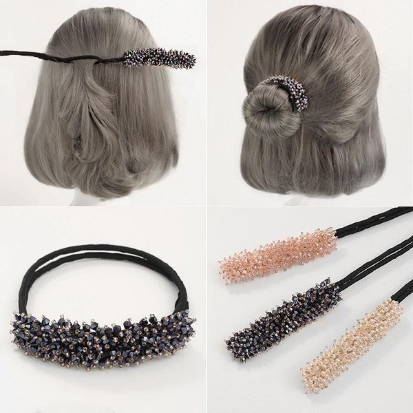 

hair accessories [xwen] 2021 korean style ball curler women's lazy fluffy flower bud ring spiral plate stylist oh1677