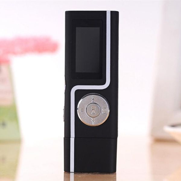 

& mp4 players mp3 music player 16gb recording function with fm two headphone jack u disk mini walkman black plastic