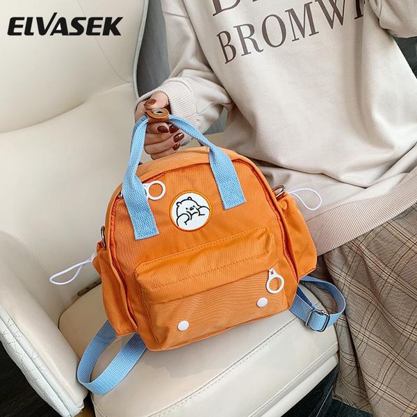 

school bags print cute backpacks girls small 2021 outing lightweight mini kids multifunction bagpack student bag