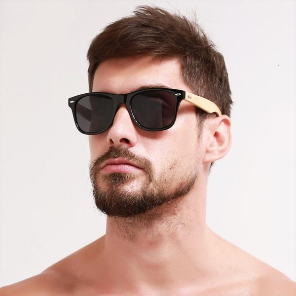 

retro wood sunglasses women mens bamboo sunglass brand design classic goggles gold mirror sun glasses shades lunette oculo, White;black