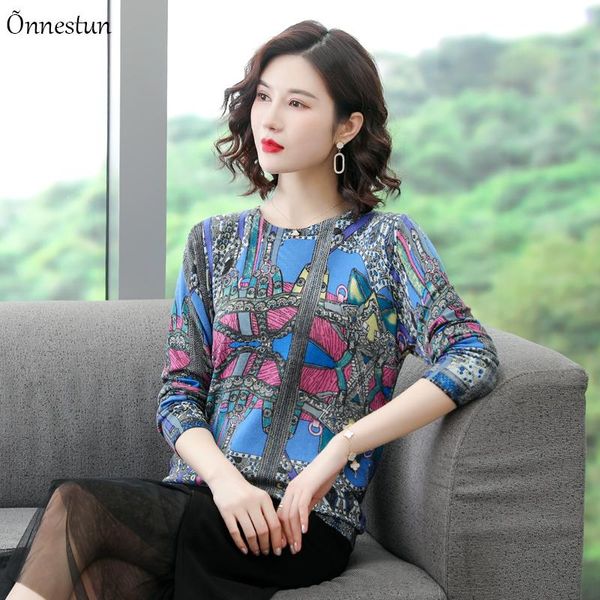 

sweater women autumn print pullover clothes pull knitwear plus size sweaters for women's, White;black