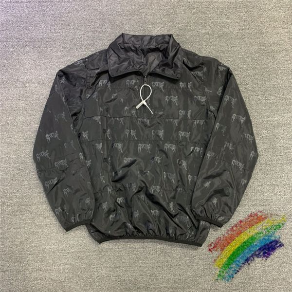 

men's jackets 1:1 quality skull jacket reflective double-sided xxxtentacion revenge, Black;brown