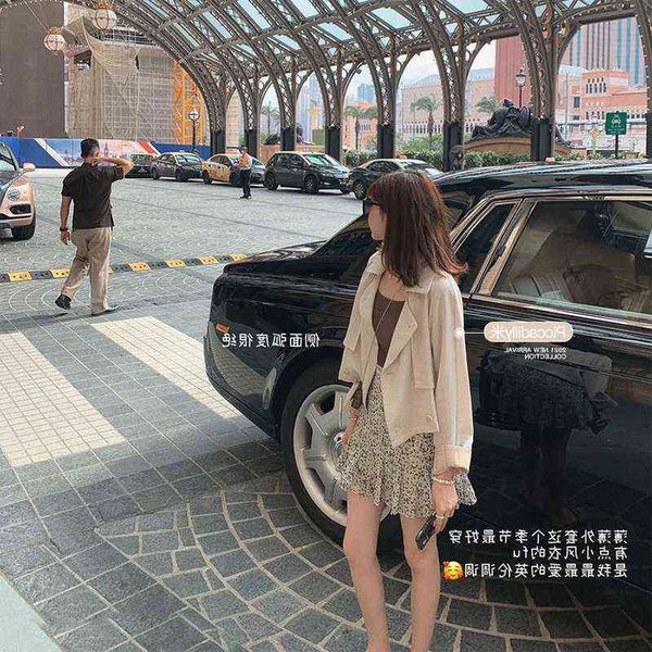 

women's jackets [ic london coat]small windbreaker ~ thin coat for transition, Black;brown