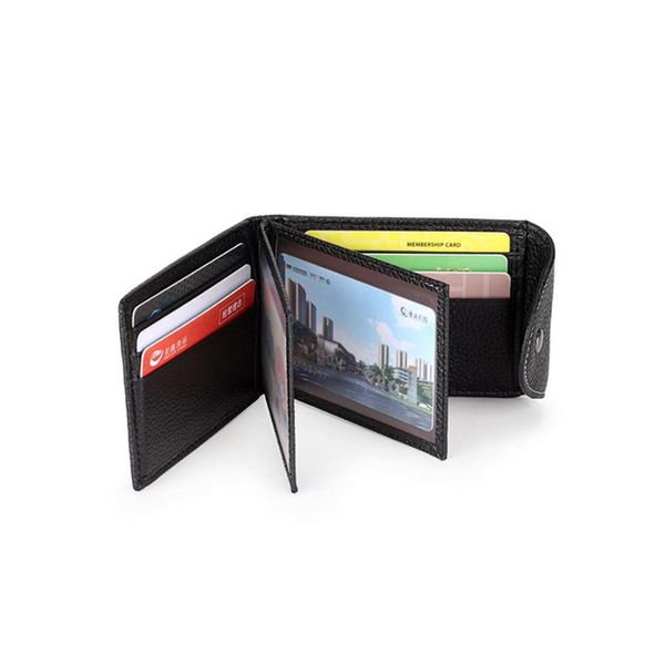 

card holders men driving kit multiple slots male vintage black coffee short purse small thin mini genuine leather women holder, Brown;gray