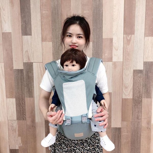 

carriers, slings & backpacks brightbebe 3-36 month light weight kids adjustable tactical hip seat front facing backpack ergonomic baby carri