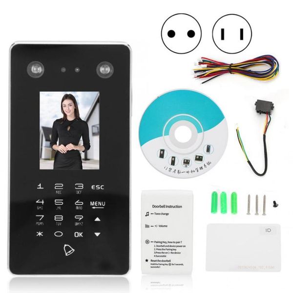 

access control kits attendance face password card recognition with doorbell 125khz tcp/ip 100-240v fingerprint