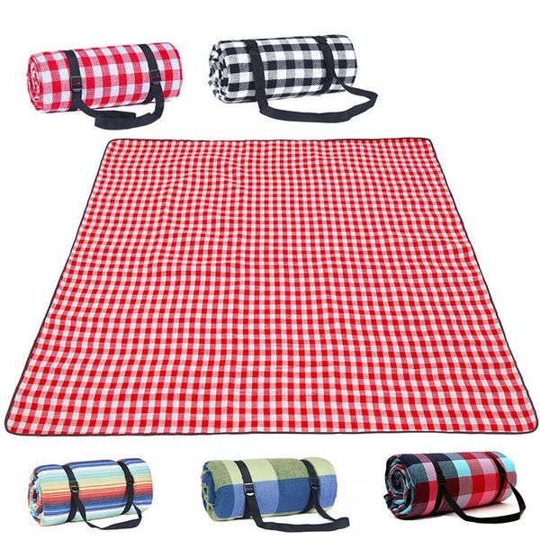 

camping mat outdoor beach picnic folding mattress waterproof sleeping pad moistureproof tourist blanket pads